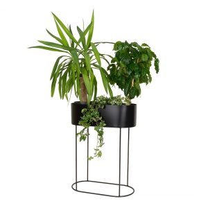 Metalowy kwietnik stojący BENJAMIN